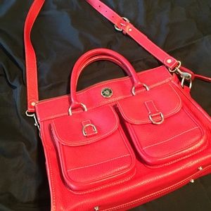 Dooney & Bourke Red Laptop Bag